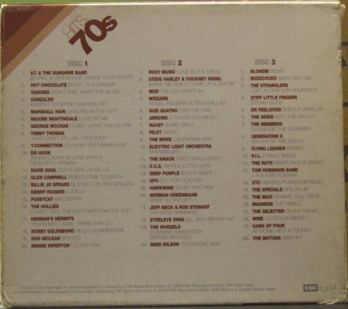 GREATEST HITS OF THE 70'S KARIŞIK CD 2.EL