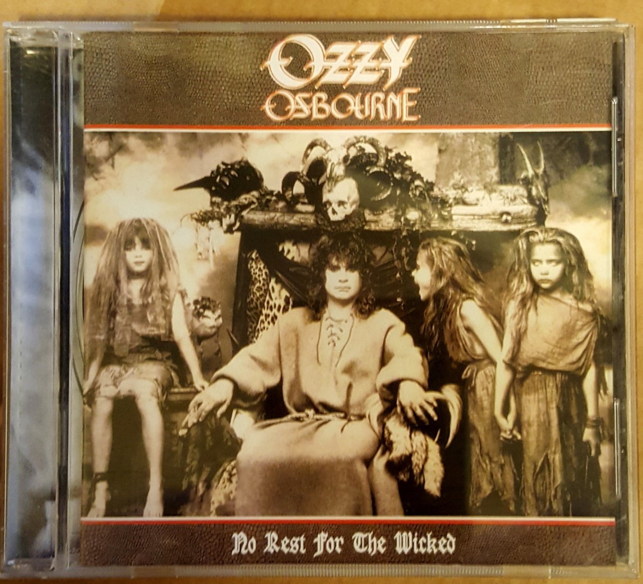 OZZY OSBOURNE NO REST FOR THE WICKED (1988) CD RM BONUS TRACKS 2.EL