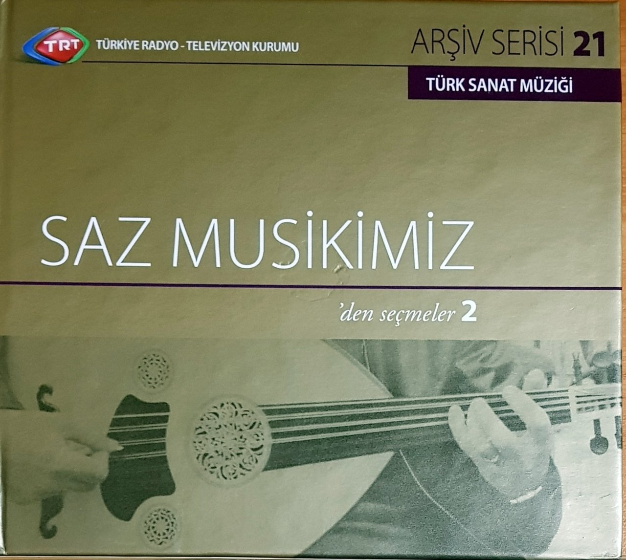 SAZ MUSİKİMİZ'DEN SEÇMELER 2 / TRT ARŞİV SERİSİ 21 (2009) ULUS MÜZİK CD 2.EL