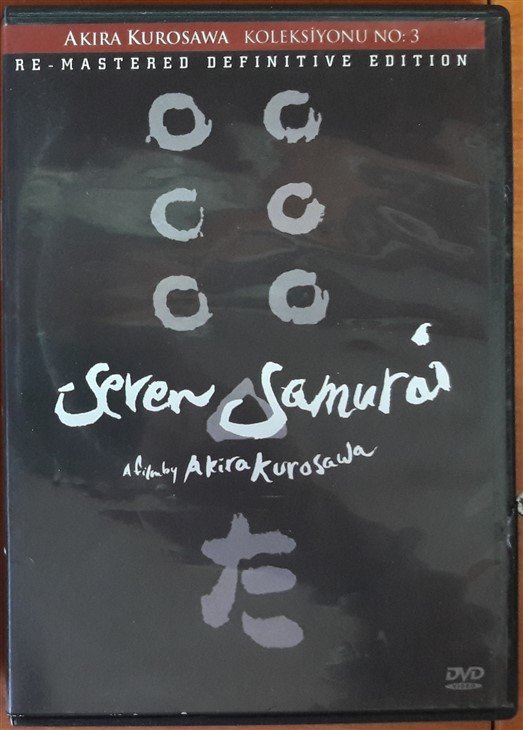 SEVEN SAMURAI - YEDİ SAMURAY - AKIRA KUROSAWA - 2DVD 2.EL
