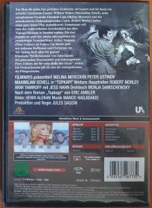 TOPKAPI - MELINA MERCOURI - PETER USTINOV - DVD 2.EL TR ALTYAZI YOKTUR