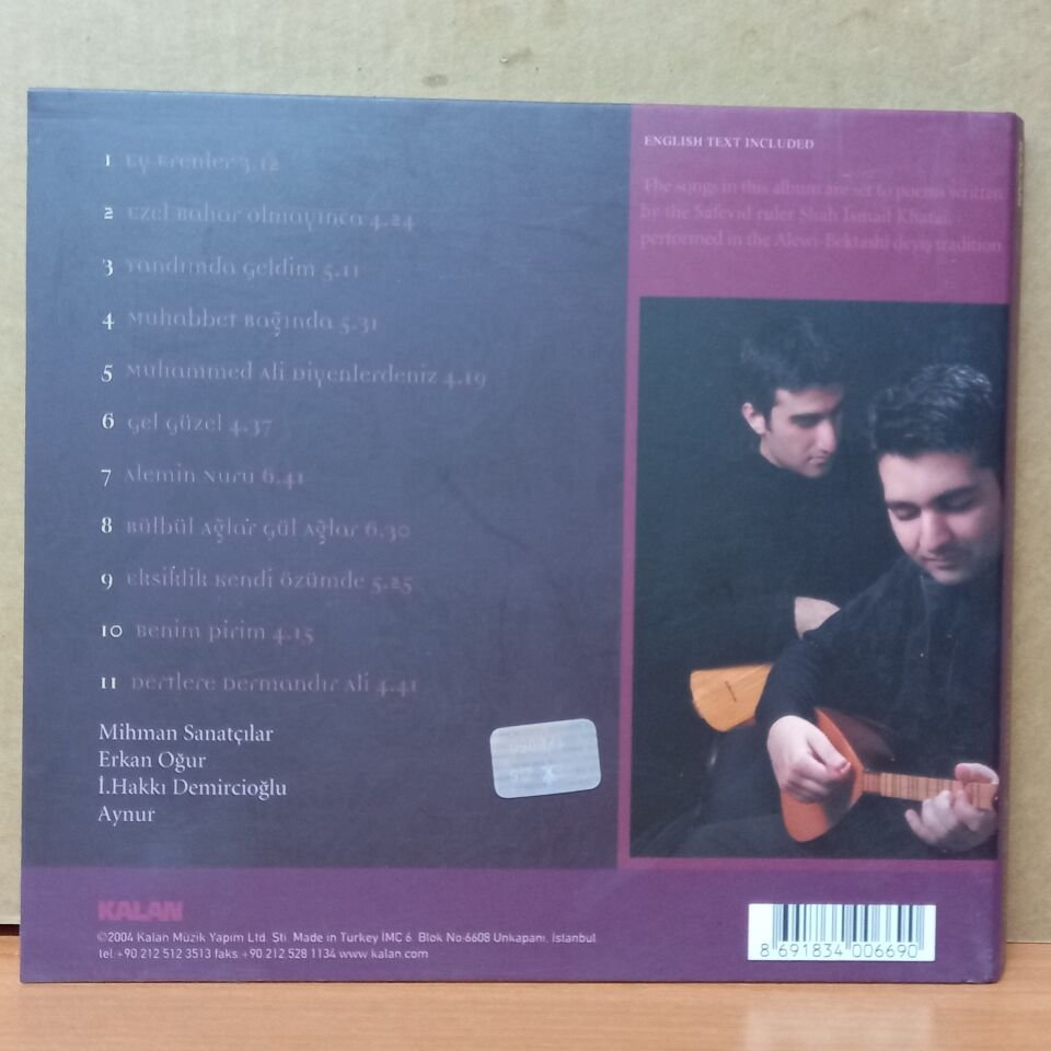 HÜSEYİN ALBAYRAL, ALİ RIZA ALBAYRAK - ŞAH HATAYİ DEYİŞLERİ (2003) - CD 2.EL