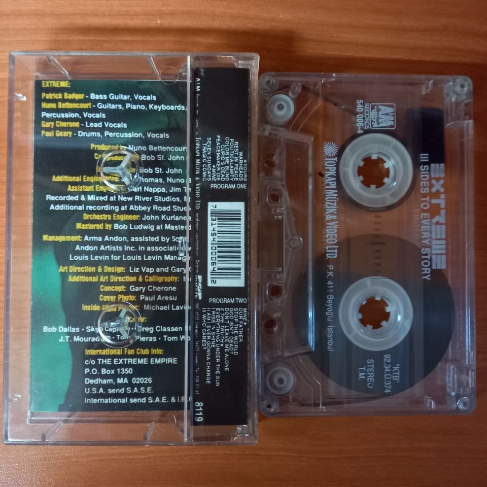 EXTREME - III SIDES TO EVERY STORY (1992) - KASET 2.EL