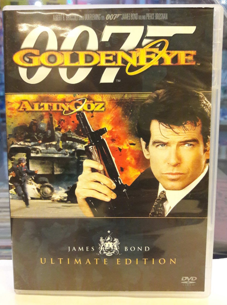 007 JAMES BOND GOLDEN EYE - ALTIN GÖZ - PIERCE BROSNAN DVD 2.EL