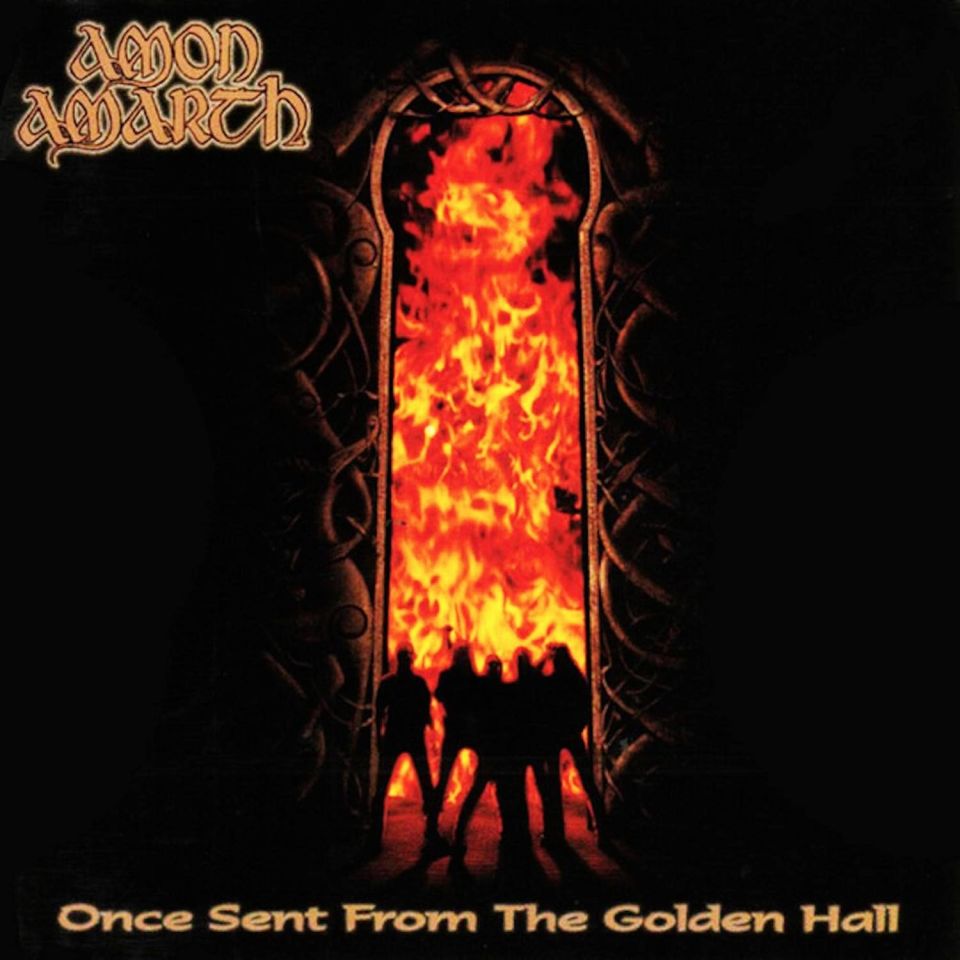 AMON AMARTH - ONCE SENT FROM THE GOLDEN HALL (1998) - LP 180GR 2016 EDITION REISSUE SIFIR PLAK