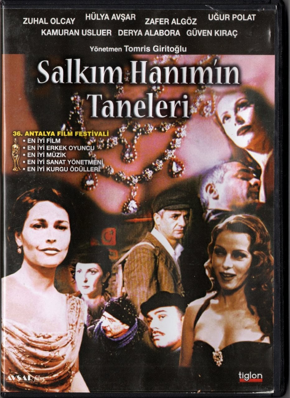 SALKIM HANIM'IN TANELERİ - ZUHAL OLCAY - HÜLYA AVŞAR - KAMURAN USLUER - GÜVEN KIRAÇ - TOMRİS GİRİTLİOĞLU - DVD 2.EL