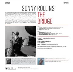 SONNY ROLLINS - THE BRIDGE (1962) - LP 180GR 2017 EDITION SIFIR PLAK
