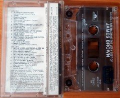 JAMES BROWN - SEX MACHINE THE VERY BEST OF VOL (1992) YONCA CASSETTE MADE IN TURKEY ''USED''
