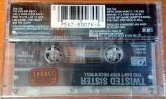 TWISTED SISTER - YOU CAN'T STOP ROCK 'N' ROLL CASSETTE MADE IN TURKEY ''NEW''