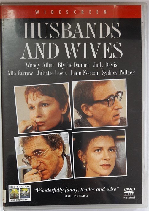 HUSBANDS AND WIVES - BLYTHE DANNER - JUDY DAVIS - MIA FARROW - JULIETTE LEWIS - LIAM NEESON - SYDNEY POLLACK - WOODY ALLEN - DVD SIFIR