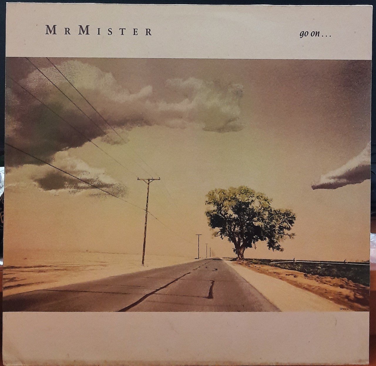 MR MISTER - GO ON... (1987) - PLAK 2.EL