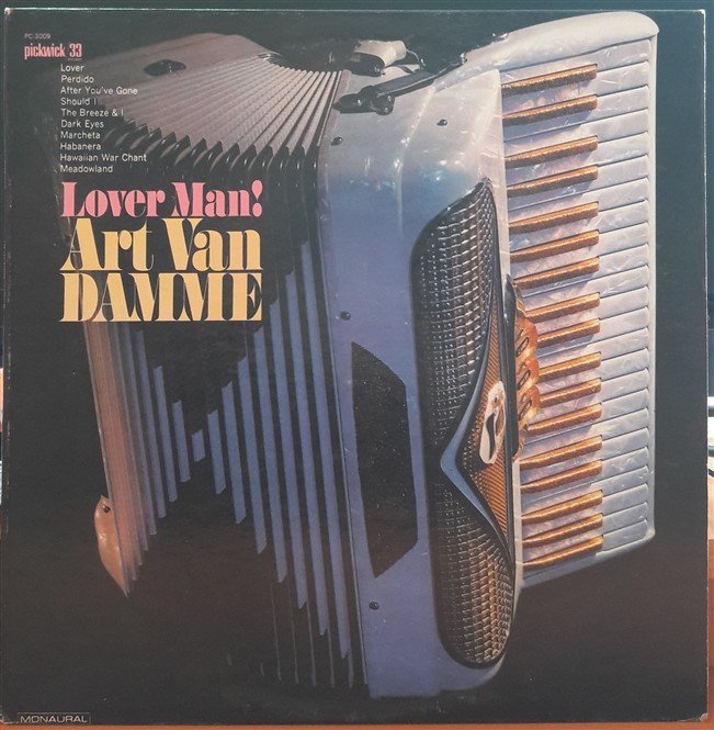 ART VAN DAMME - LOVER MAN! - LP 2.EL PLAK