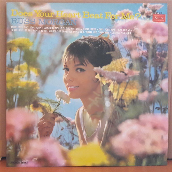 DOES YOUR HEART BEAT FOR ME? - RUSS MORGAN - LP 2.EL PLAK