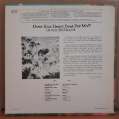 DOES YOUR HEART BEAT FOR ME? - RUSS MORGAN - LP 2.EL PLAK