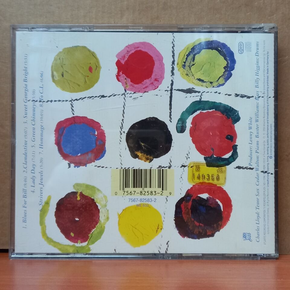 CHARLES LLOYD, CEDAR WALTON, BUSTER WILLIAMS, BILLY HIGGINS – ACOUSTIC MASTERS I (1994) - CD 2.EL