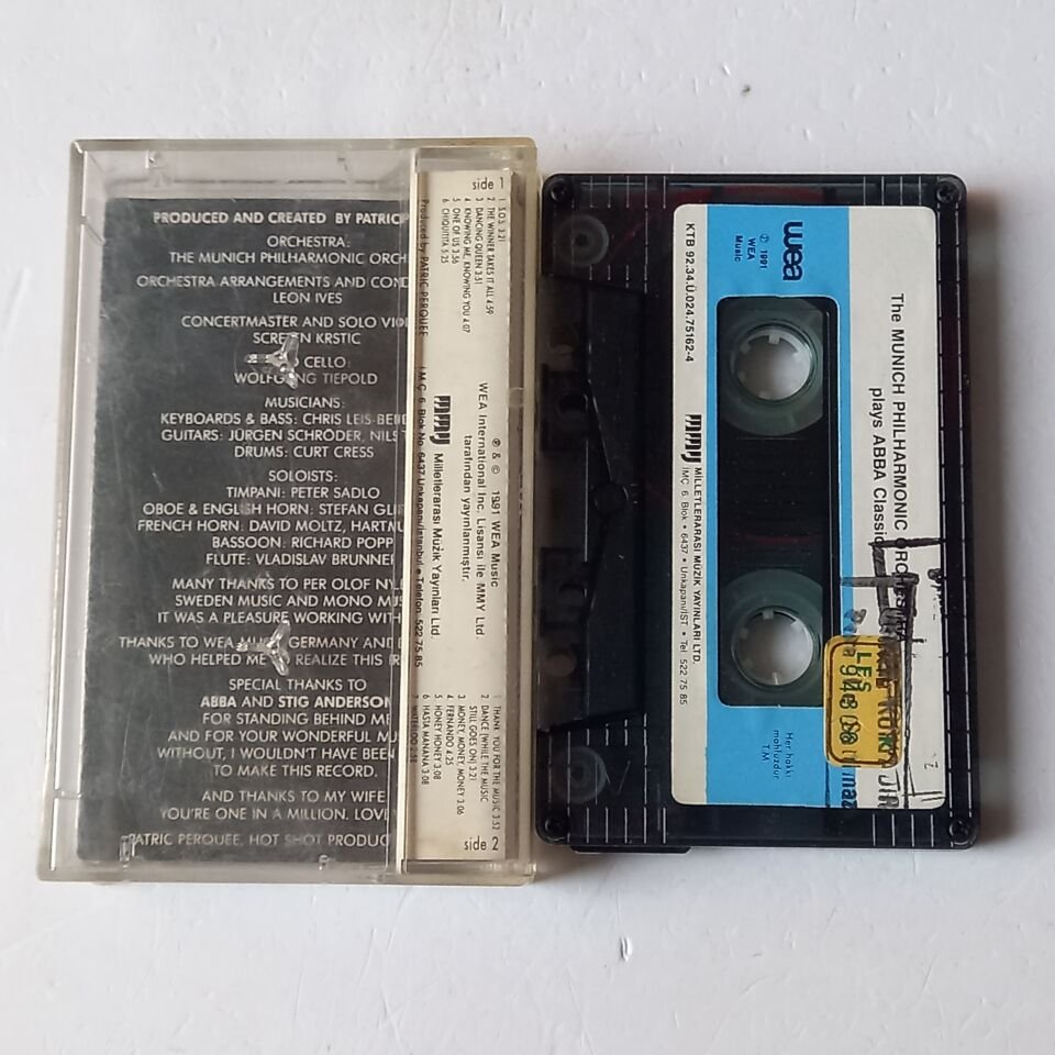 THE MUNICH PHILHARMONIC ORCHESTRA PLAYS ABBA CLASSIC (1991) - KASET 2.EL