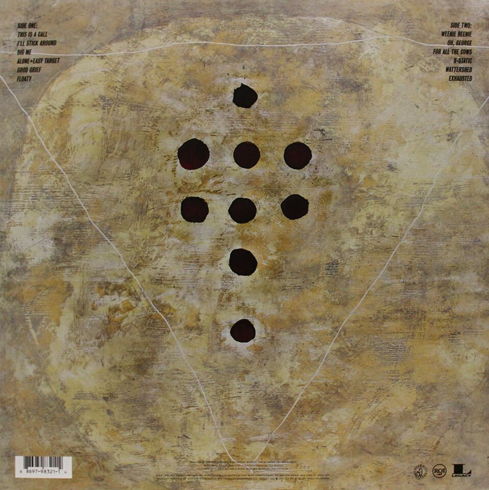 FOO FIGHTERS - S.T. (1995) - LP 2011 REISSUE SIFIR PLAK