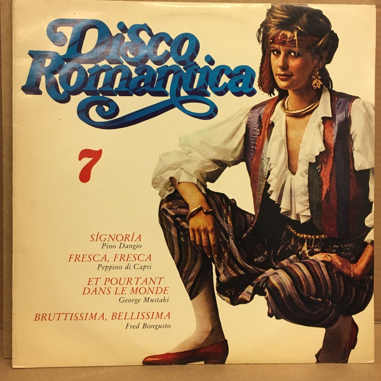DISCO ROMANTICA 7 2.EL PLAK PEPPINO DI CAPRI GEORGE MOUSTAKIPINO D'ANGIO