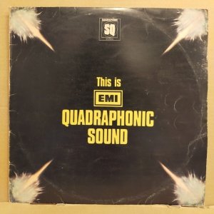 THIS IS EMI QUADRAPHONIC SOUND - VARIOUS ARTISTS ORCHESTRAL EASY LISTENING / OLDIES POP(1972) - LP 1974 TÜRKİYE BASKI 2.EL PLAK