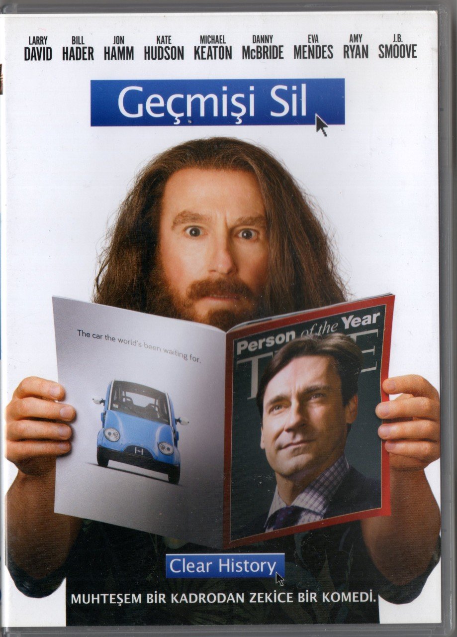 GEÇMİŞİ SİL - CLEAR HISTORY - LARRY DAVID - BILL HADER - DVD 2.EL