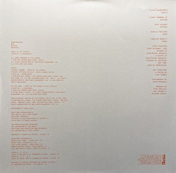 STROKES - THE NEW ABNORMAL (2020) - SİYAH LP SIFIR PLAK