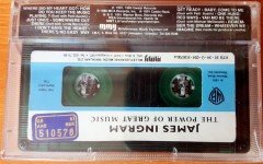 JAMES INGRAM - THE POWER OF GREAT MUSIC (1991) MMY CASSETTE MADE IN TURKEY ''NEW''
