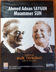 AHMED ADNAN SAYGUN / MUAMMER SUN - ÇOKSESLİ HALK TÜRKÜLERİ (2009) 2CD SIFIR