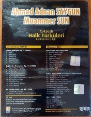 AHMED ADNAN SAYGUN / MUAMMER SUN - ÇOKSESLİ HALK TÜRKÜLERİ (2009) 2CD SIFIR