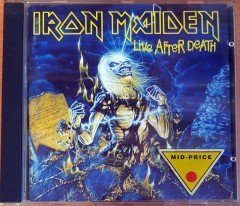 IRON MAIDEN - LIVE AFTER DEATH (1985) MADE IN HOLLAND CD 2.EL