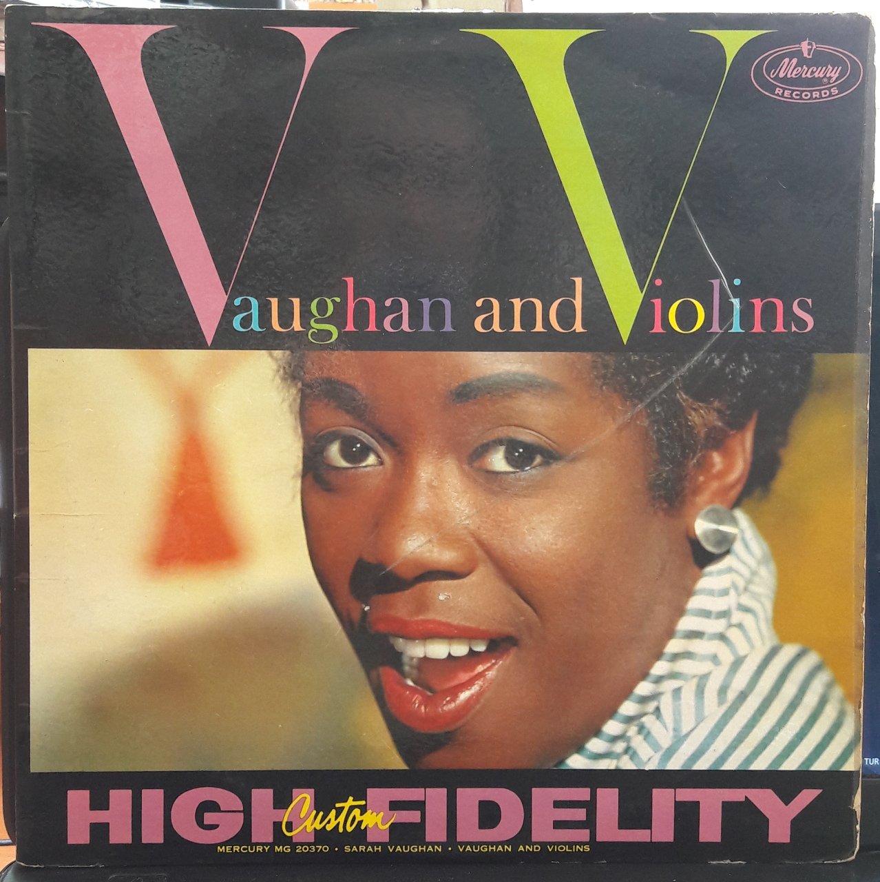 SARAH VAUGHAN - VAUGHAN AND VIOLINS - PLAK 2.EL