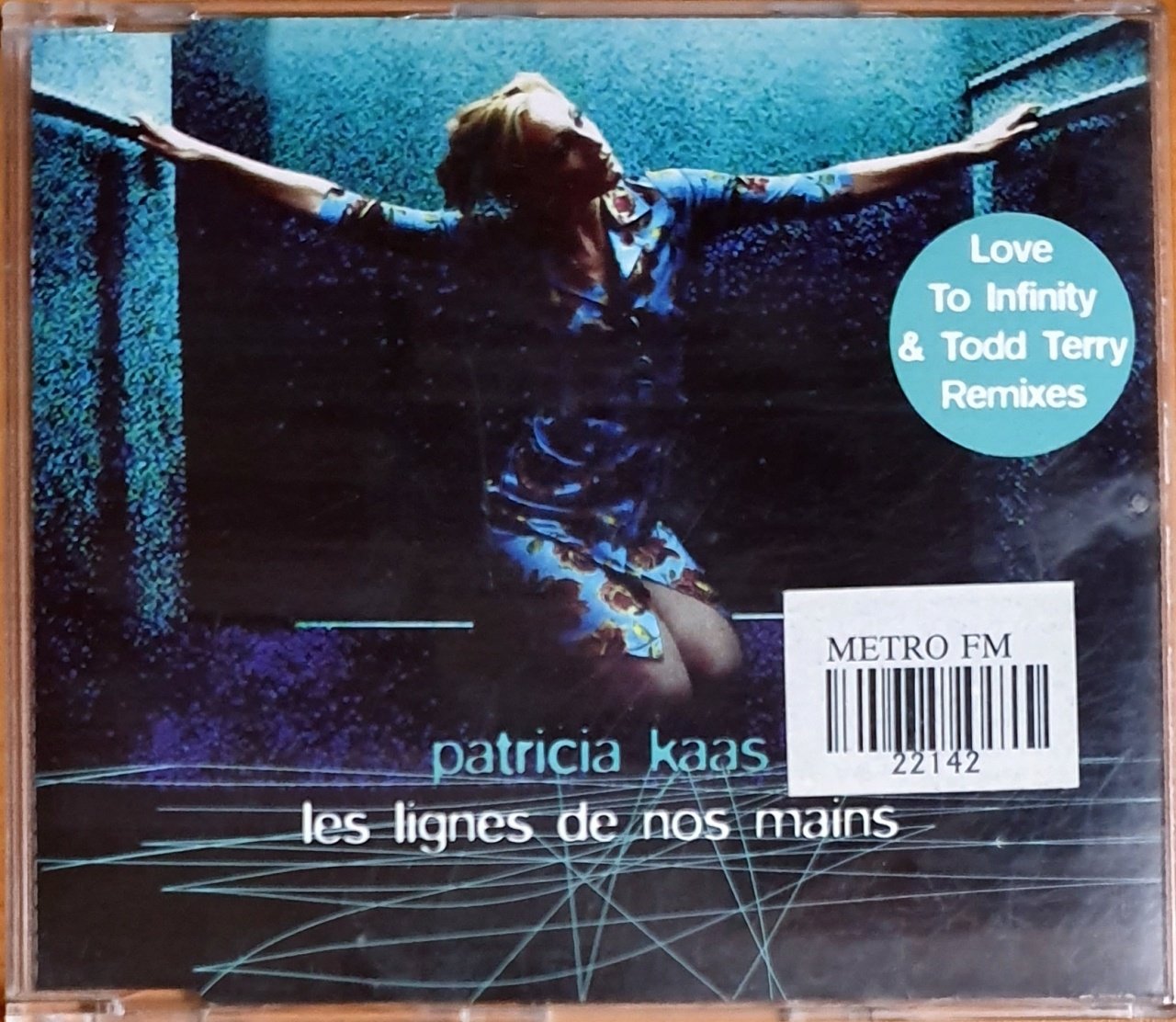 PATRICIA KAAS - LES LIGNES DE NOS MAINS (1997) - CD PROMO SINGLE 2.EL