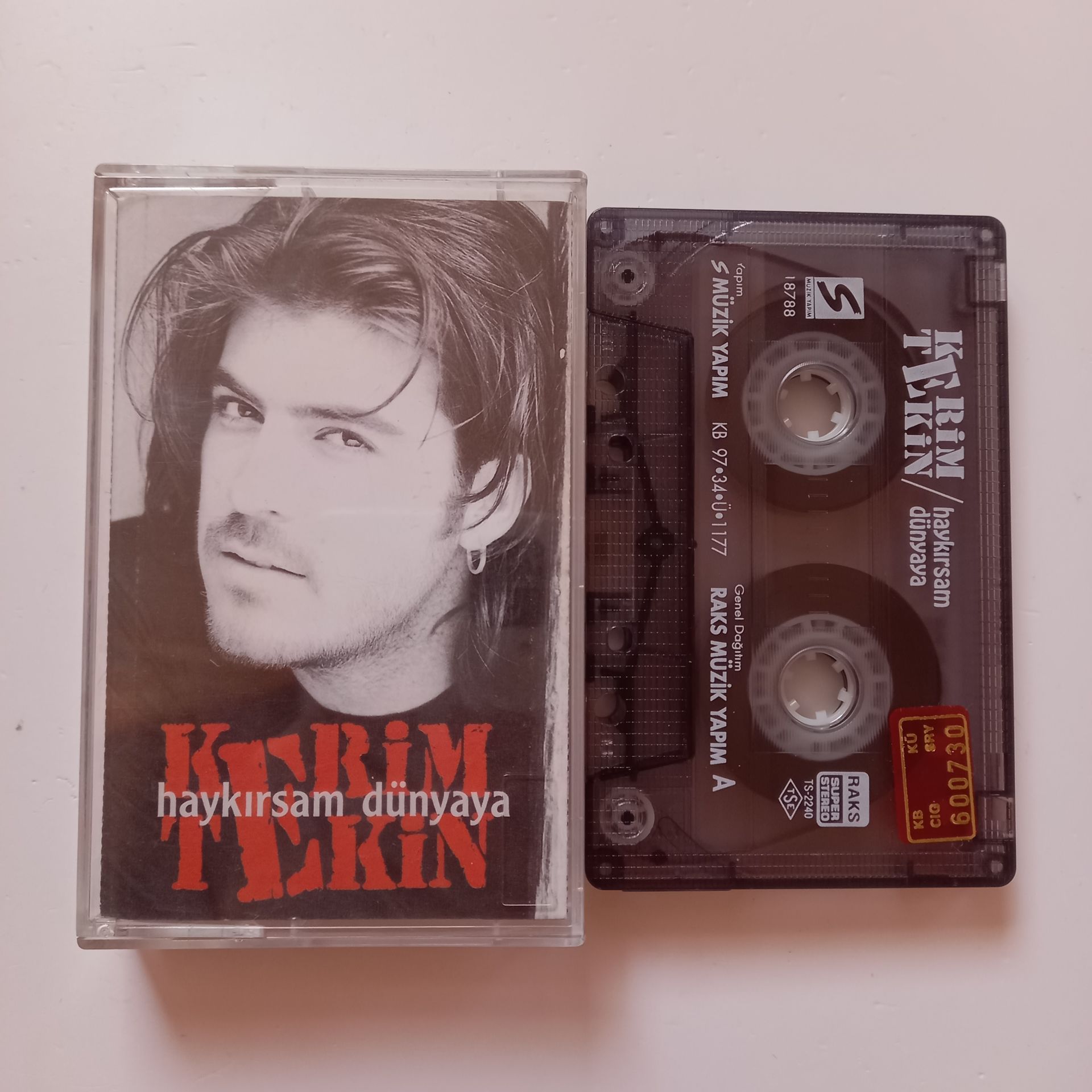 KERİM TEKİN - HAYKIRSAM DÜNYAYA (1997) - KASET 2.EL