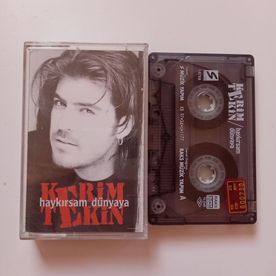 KERİM TEKİN - HAYKIRSAM DÜNYAYA (1997) - KASET 2.EL