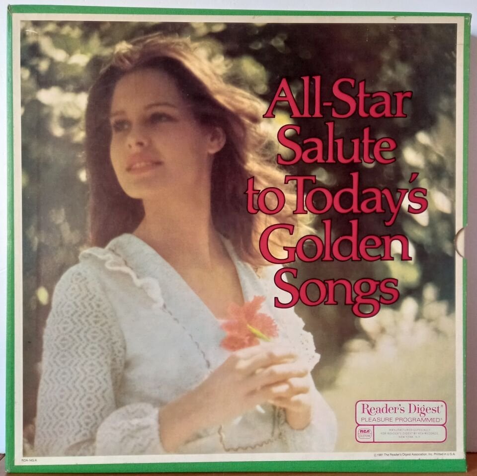 ALL-STAR SALUTE TO TODAY'S GOLDEN SONGS / PERRY COMO, ROGER WHITTAKER, PEGGY LEE (1981) - 8LP 2.EL BOX SET PLAK