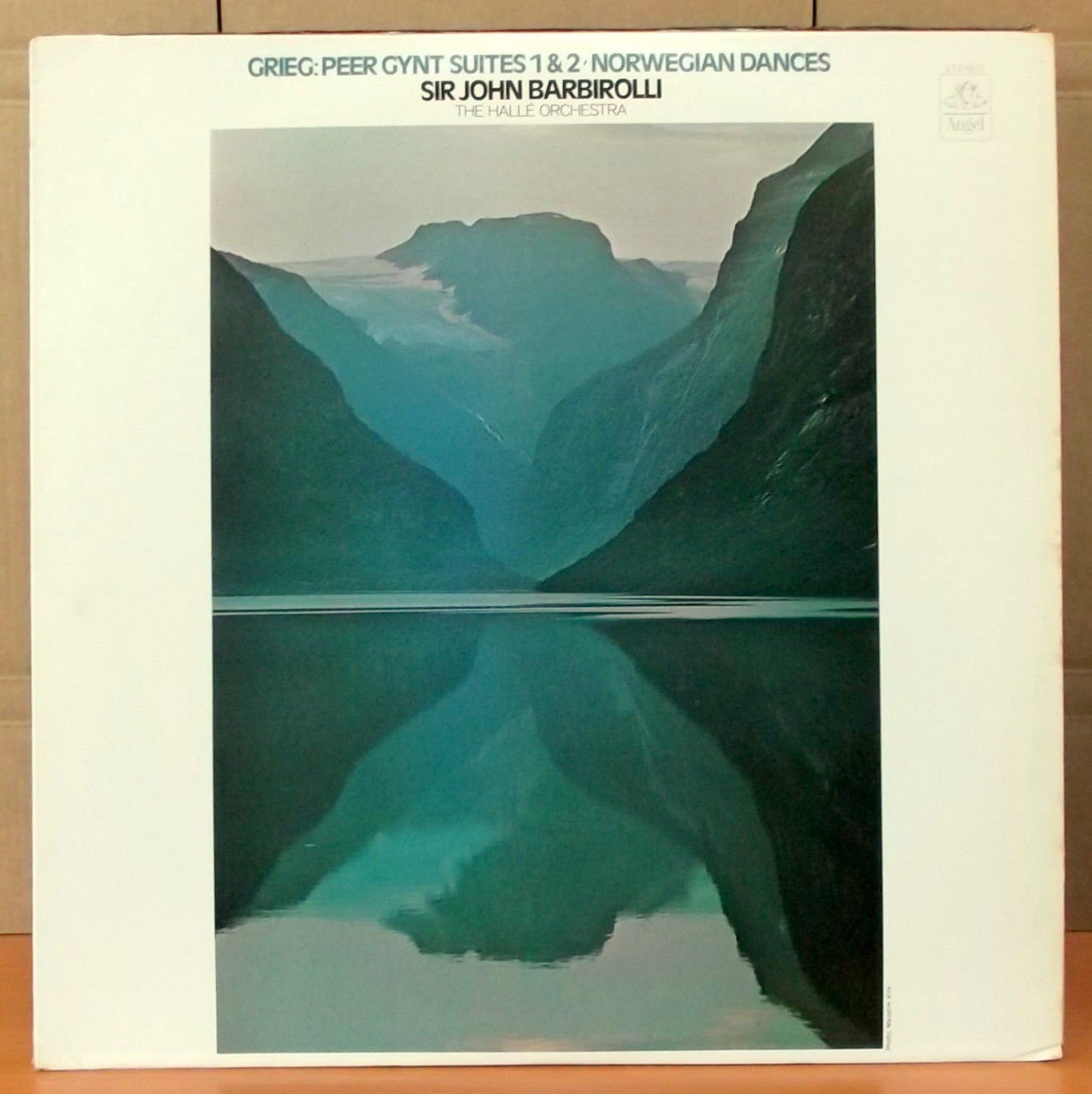GRIEG PEER GYNT SUITES JOHN BARBIROLLI LP 2.EL