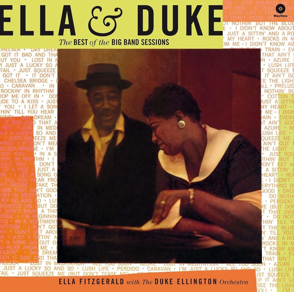 ELLA FITZGERALD & DUKE ELLINGTON - THE BEST OF THE BIG BANDS SESSIONS  - 2022 LP 180GR SIFIR PLAK