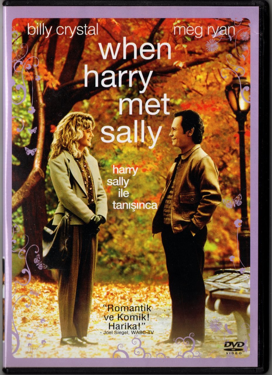 HARRY SALLY İLE TANIŞINCA - WHEN HARRY MET SALLY - MEG RYAN - BILLY CRYSTAL - ROB REINER - DVD 2.EL