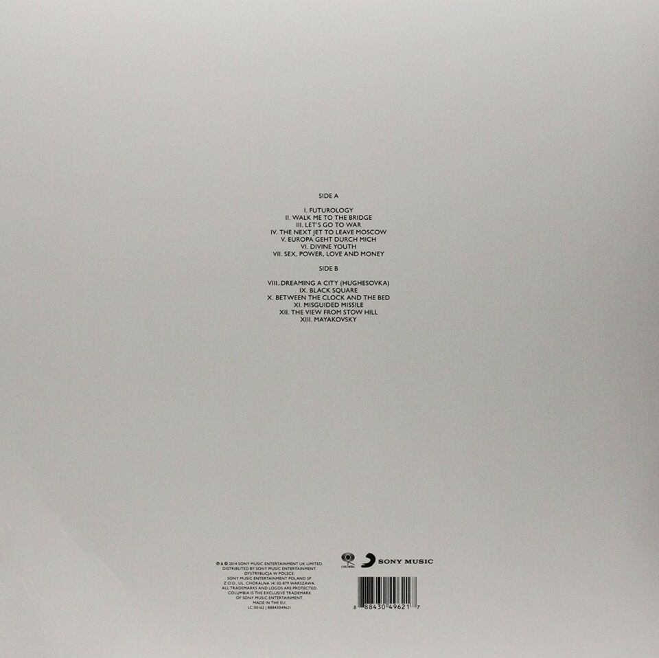 MANIC STREET PREACHERS - FUTUROLOGY (2014) - LP SIFIR PLAK