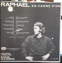 RAPHAEL - EN CARNE VIVA (1981)- PLAK 2.EL