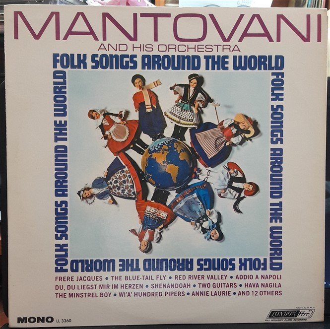 MANTOVANI - FOLK SONGS AROUND THE WORLD - PLAK 2.EL
