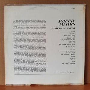 JOHNNY MATHIS - PORTRAIT OF JOHNNY (1961) - LP 2.EL PLAK