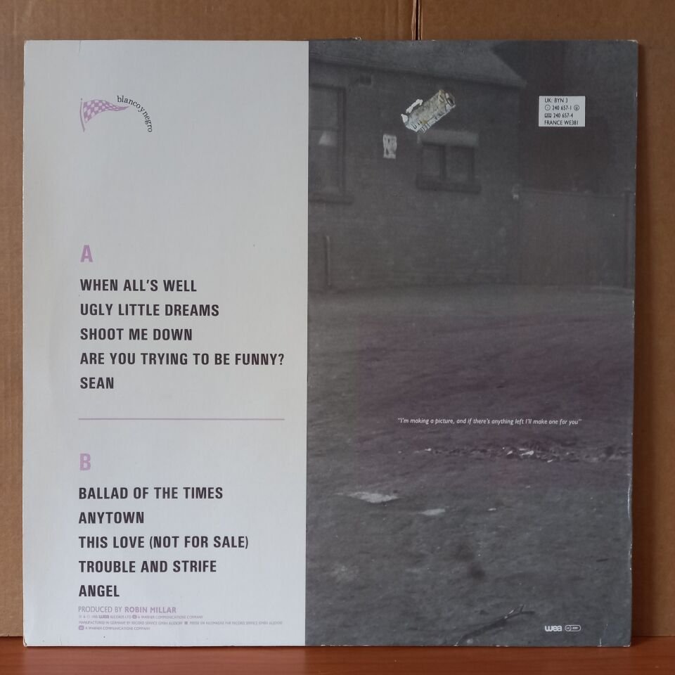 EVERYTHING BUT THE GIRL – LOVE NOT MONEY (1985) - LP 2.EL PLAK