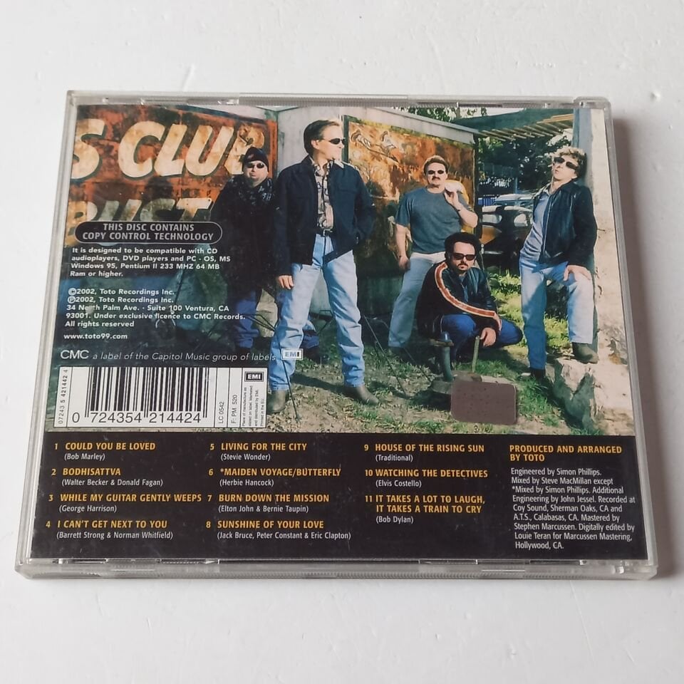 TOTO – THROUGH THE LOOKING GLASS (2002) - CD 2.EL