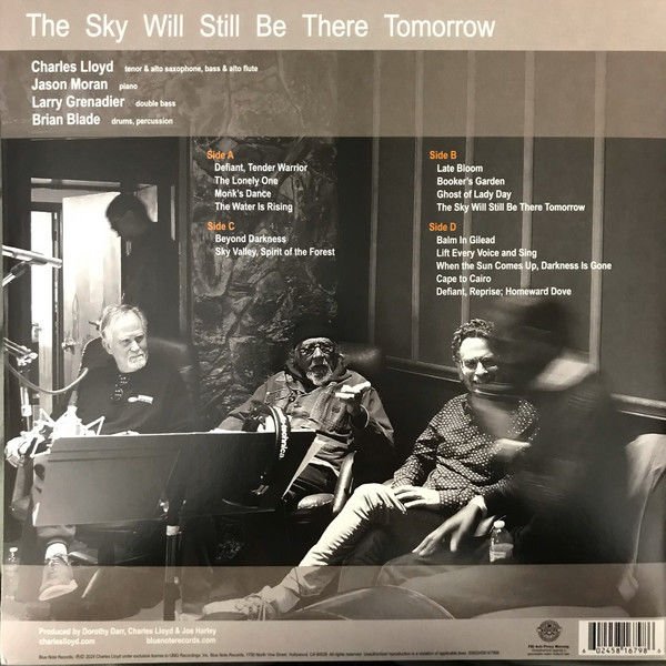 CHARLES LLOYD - THE SKY WILL STILL BE THERE TOMORROW (2024) - 2LP SIFIR PLAK
