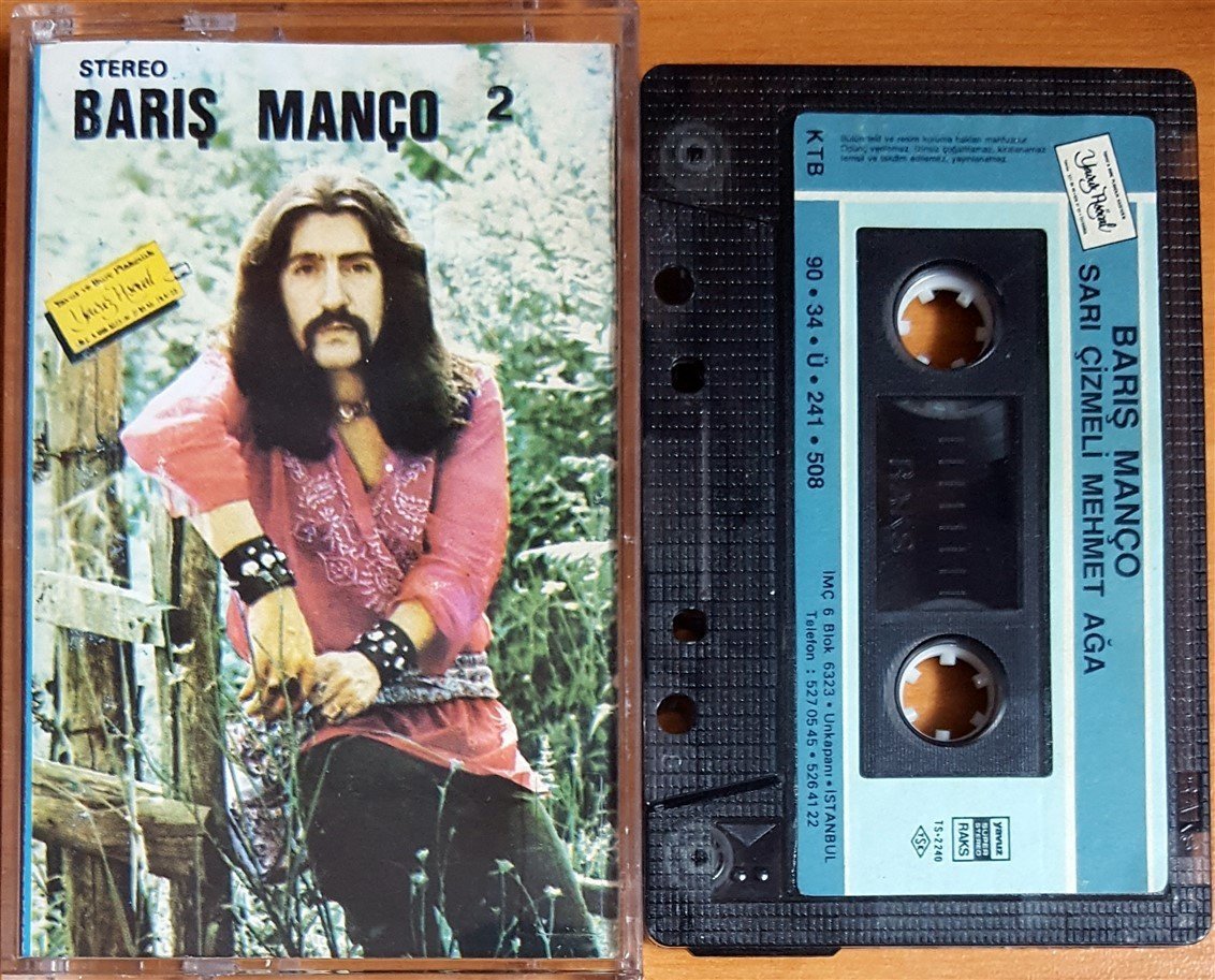 BARIŞ MANÇO - SARI ÇİZMELİ MEHMET AĞA (1990) YAVUZ KASET 2.EL