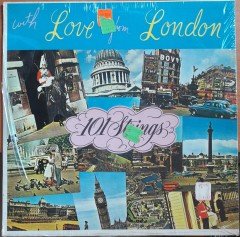 101 STRINGS - WITH LOVE FROM LONDON - DÖNEM BASKISI PLAK SIFIR