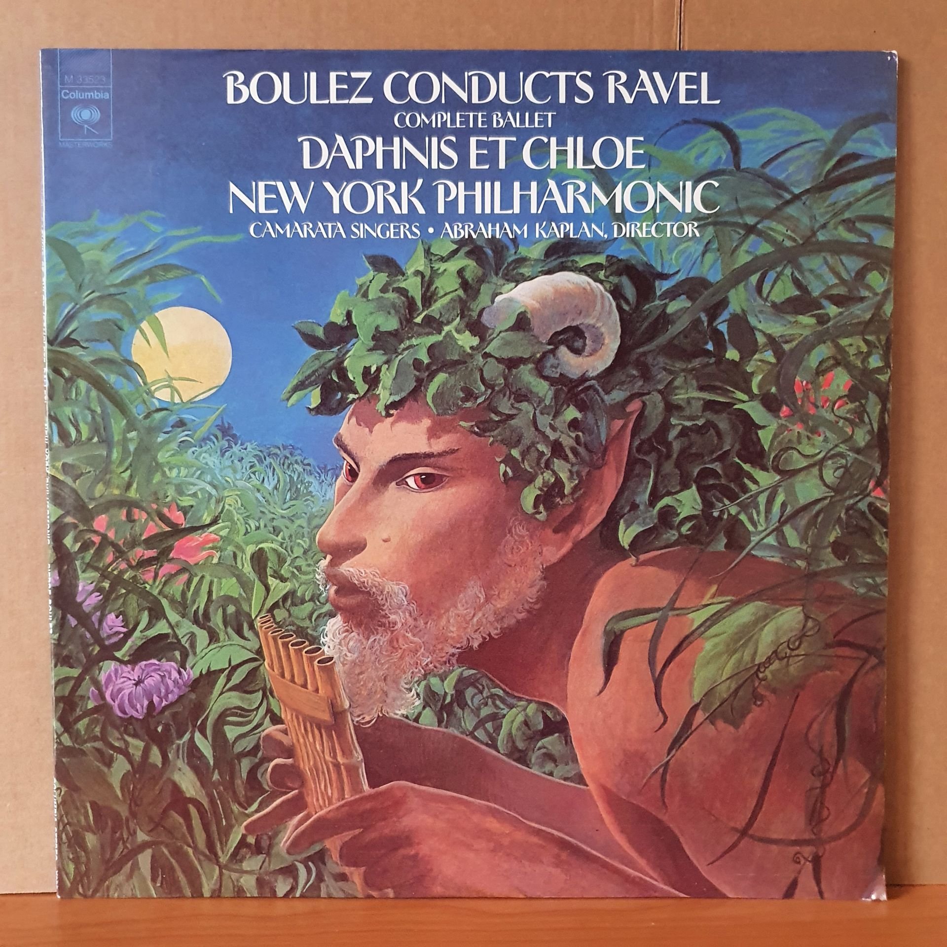 BOULEZ CONDUCTS RAVEL / DAPHNIS ET CHLOE (1975) - LP 2.EL PLAK