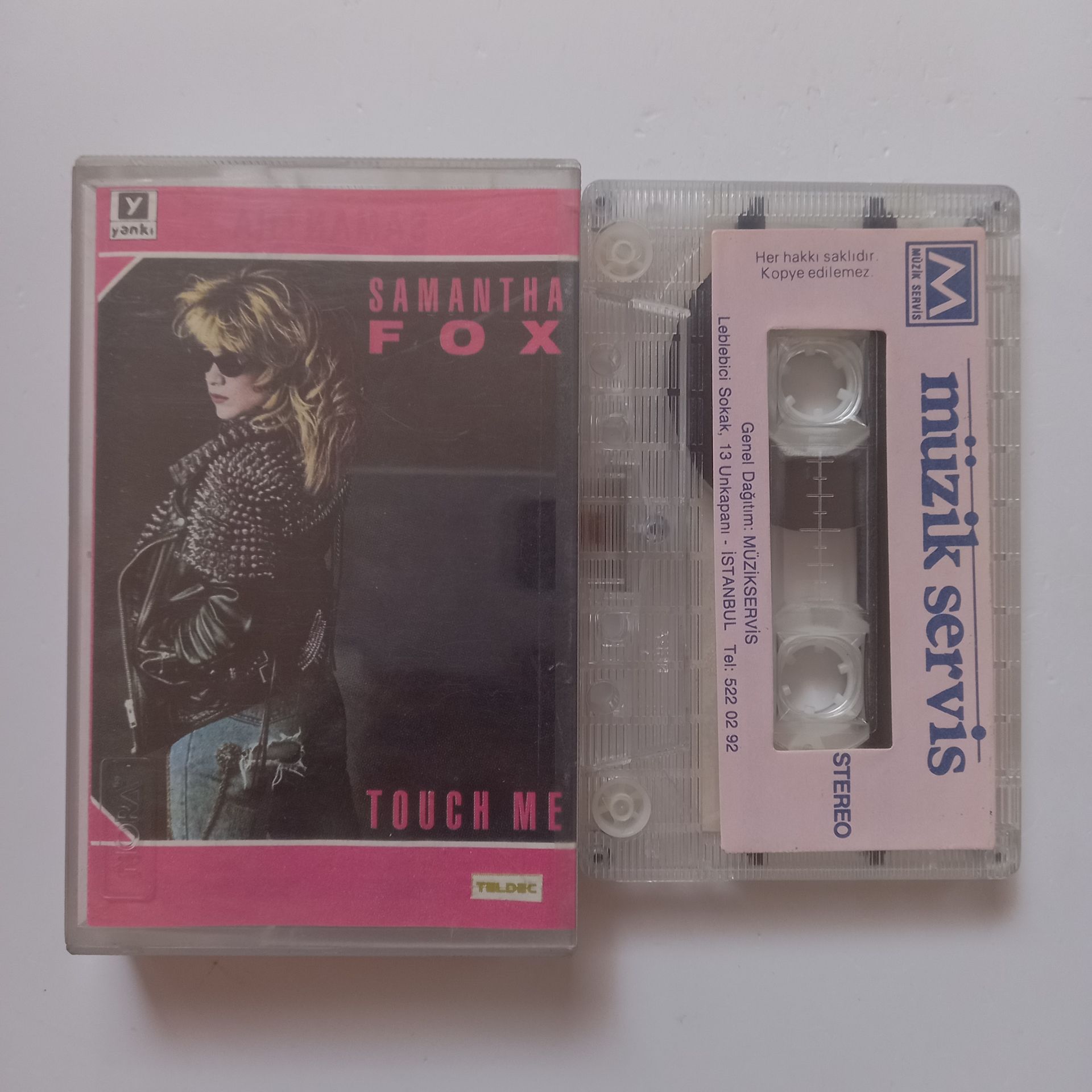 SAMANTHA FOX - TOUCH ME - KASET 2.EL