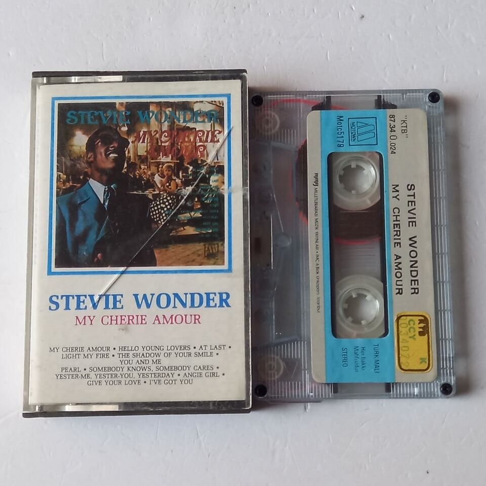 STEVIE WONDER - MY CHERIE AMOUR (1987) - KASET 2.EL