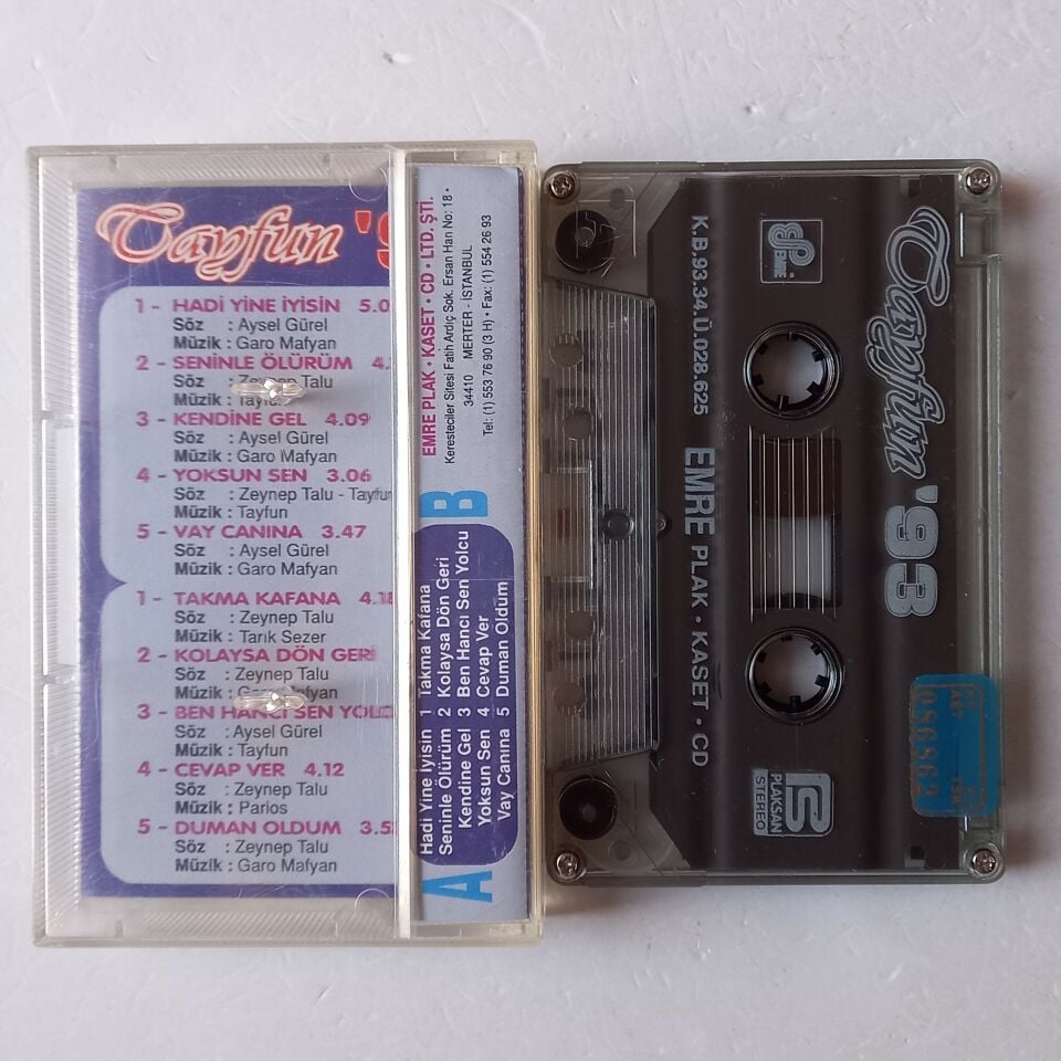 TAYFUN - '93 (1993) - KASET 2.EL